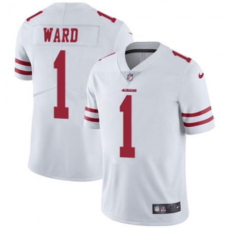 Nike 49ers #1 Jimmie Ward White Youth Stitched NFL Vapor Untouchable Limited Jersey