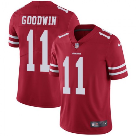 Nike 49ers #11 Marquise Goodwin Red Team Color Youth Stitched NFL Vapor Untouchable Limited Jersey