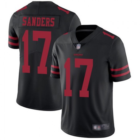 Nike 49ers #17 Emmanuel Sanders Black Alternate Men's Stitched NFL Vapor Untouchable Limited Jersey