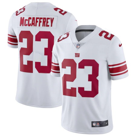 San Francisco 49ers #23 Christian McCaffrey White Nike Men's 2022-23 Limited Stitched NFL Vapor Untouchable Jersey