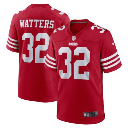 San Francisco 49ers #32 Ricky Watters Nike Men's 2022 Player Game Jersey - Scarlet