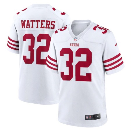 San Francisco 49ers #32 Ricky Watters Nike Men's 2022 Player Game Jersey - White