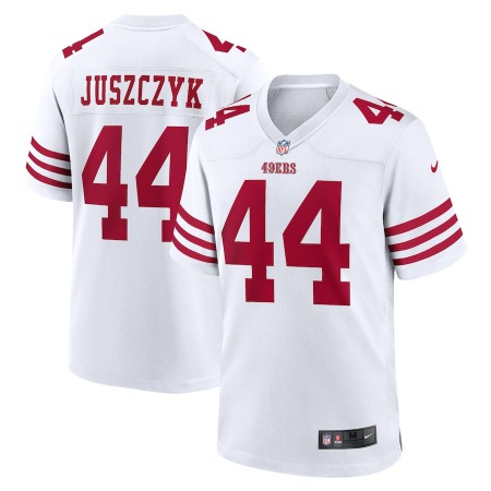 San Francisco 49ers #44 Kyle Juszczyk Nike Men's 2022 Player Game Jersey - White