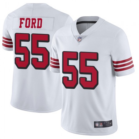 Nike 49ers #55 Dee Ford White Rush Youth Stitched NFL Vapor Untouchable Limited Jersey