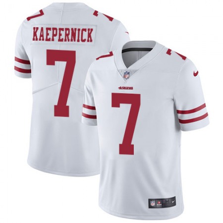 Nike 49ers #7 Colin Kaepernick White Youth Stitched NFL Vapor Untouchable Limited Jersey