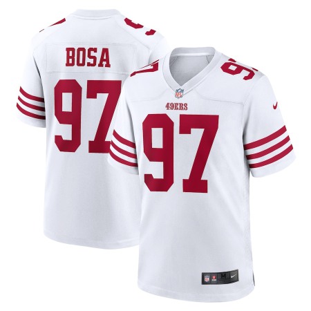San Francisco 49ers #97 Nick Bosa Nike Men's 2022 Player Game Jersey - White