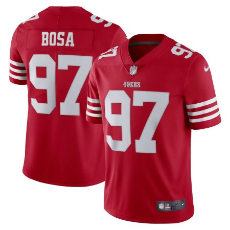 San Francisco 49ers #97 Nick Bosa Scarlet Nike Men's 2022-23 Limited Stitched NFL Vapor Untouchable Jersey
