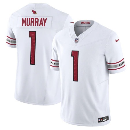 Arizona Cardinals #1 Kyler Murray Nike Men's White Vapor F.U.S.E. Limited Jersey