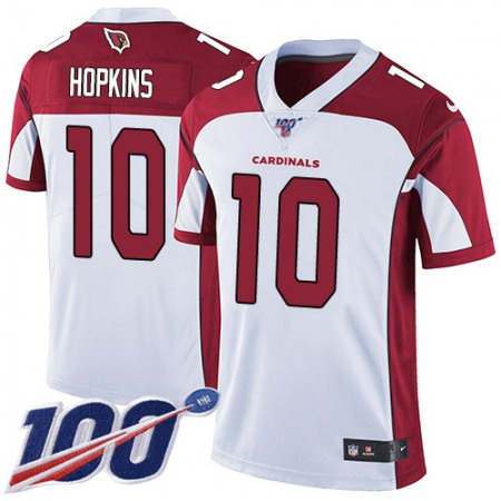 Nike Cardinals #10 DeAndre Hopkins White Men's Stitched NFL 100th Season Vapor Untouchable Limited Jersey