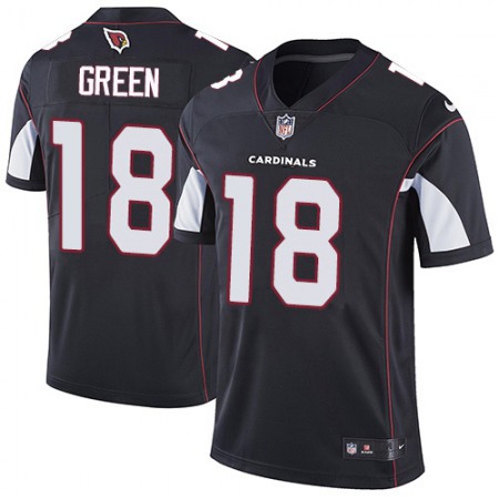 Nike Cardinals #18 A.J. Green Black Alternate Men's Stitched NFL Vapor Untouchable Limited Jersey