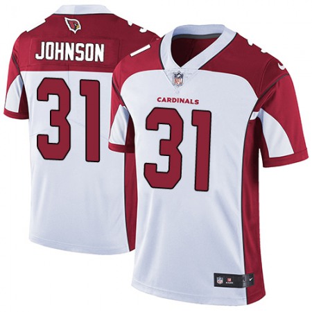 Nike Cardinals #31 David Johnson White Men's Stitched NFL Vapor Untouchable Limited Jersey