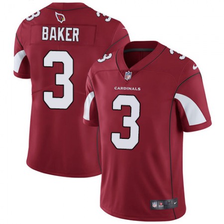 Nike Cardinals #3 Budda Baker Red Team Color Men's Stitched NFL Vapor Untouchable Limited Jersey