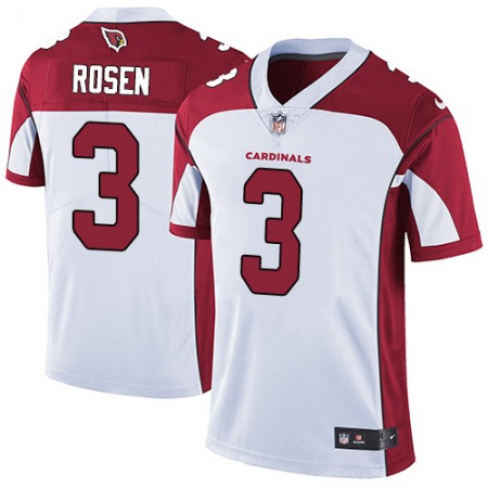 Nike Cardinals #3 Josh Rosen White Men's Stitched NFL Vapor Untouchable Limited Jersey