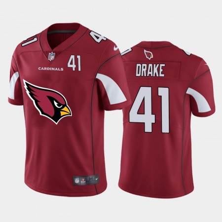 Arizona Cardinals #41 Kenyan Drake Red Men's Nike Big Team Logo Player Vapor Limited NFL Jersey