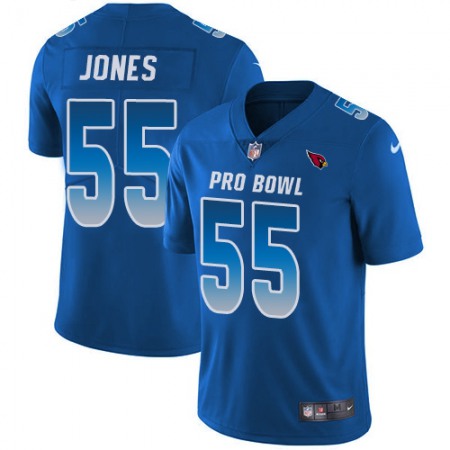 Nike Cardinals #55 Chandler Jones Royal Men's Stitched NFL Limited NFC 2018 Pro Bowl Jersey