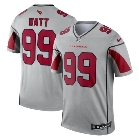 Arizona Cardinals #99 J.J. Watt Nike Men's Silver Inverted Legend Jersey