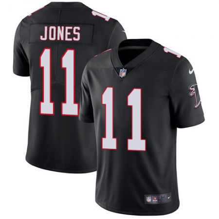 Nike Falcons #11 Julio Jones Black Alternate Men's Stitched NFL Vapor Untouchable Limited Jersey