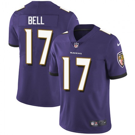 Nike Ravens #17 Le'Veon Bell Purple Team Color Men's Stitched NFL Vapor Untouchable Limited Jersey