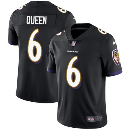 Nike Ravens #6 Patrick Queen Black Alternate Men's Stitched NFL Vapor Untouchable Limited Jersey