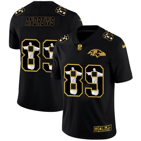 Baltimore Ravens #89 Mark Andrews Nike Carbon Black Vapor Cristo Redentor Limited NFL Jersey