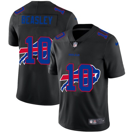 Buffalo Bills #10 Cole Beasley Men's Nike Team Logo Dual Overlap Limited NFL Jersey Black