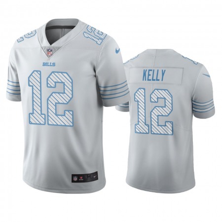 Buffalo Bills #12 Jim Kelly White Vapor Limited City Edition NFL Jersey