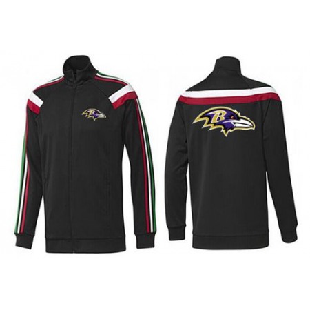 NFL Baltimore Ravens Team Logo Jacket Black_2