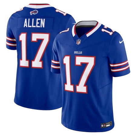 Buffalo Bills #17 Josh Allen Nike Men's Royal Vapor F.U.S.E. Limited Jersey