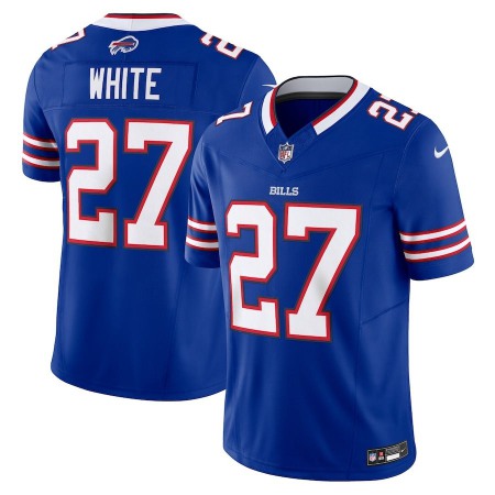 Buffalo Bills #27 Ttredavious White Nike Men's Royal Vapor F.U.S.E. Limited Jersey