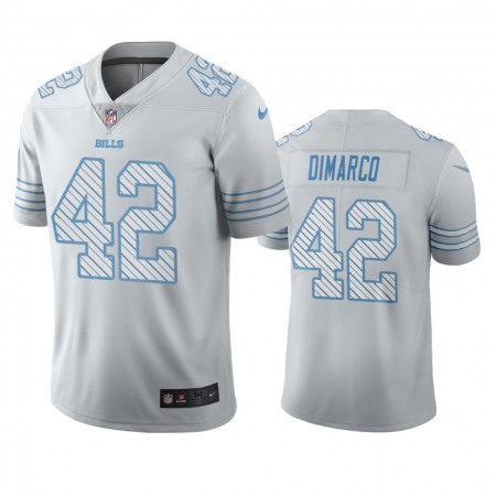 Buffalo Bills #42 Patrick Dimarco White Vapor Limited City Edition NFL Jersey