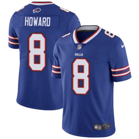 Buffalo Bills #8 O. J. Howard Royal Blue Team Color Men's Stitched NFL Vapor Untouchable Limited Jersey