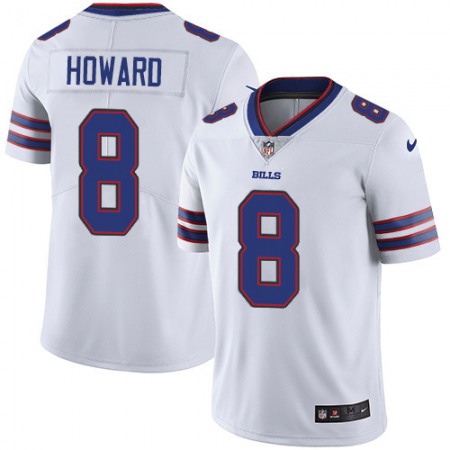 Buffalo Bills #8 O. J. Howard White Men's Stitched NFL Vapor Untouchable Limited Jersey