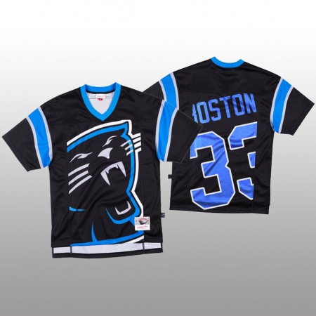 NFL Carolina Panthers #33 Tre Boston Black Men's Mitchell & Nell Big Face Fashion Limited NFL Jersey