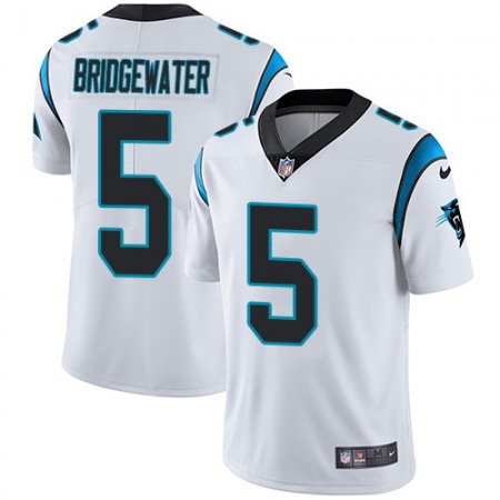Nike Panthers #5 Teddy Bridgewater White Men's Stitched NFL Vapor Untouchable Limited Jersey
