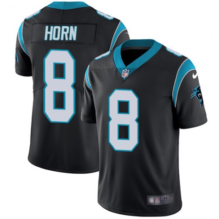 Nike Panthers #8 Jaycee Horn Black Team Color Men's Stitched NFL Vapor Untouchable Limited Jersey