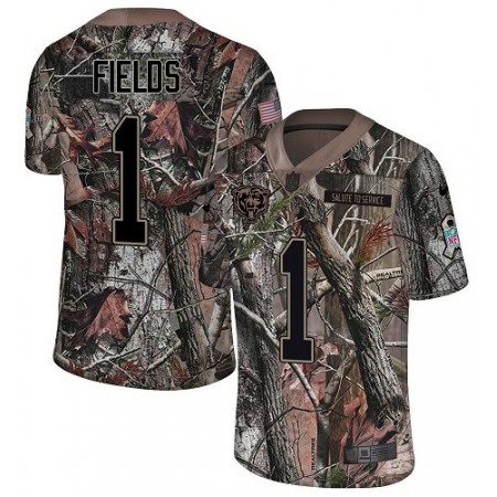 Nike Bears #74 Germain Ifedi Camo Men's Stitched NFL Limited Rush Realtree Jersey