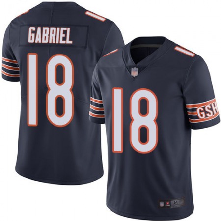 Nike Bears #18 Taylor Gabriel Navy Blue Team Color Men's Stitched NFL Vapor Untouchable Limited Jersey