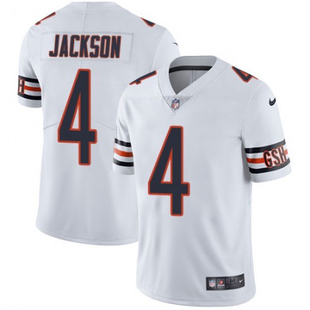 Nike Bears #4 Eddie Jackson White Men's Stitched NFL Vapor Untouchable Limited Jersey