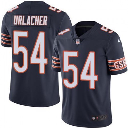 Nike Bears #54 Brian Urlacher Navy Blue Team Color Men's Stitched NFL Vapor Untouchable Limited Jersey