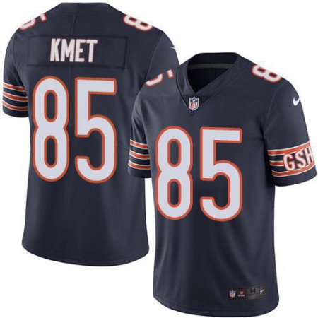 Nike Bears #85 Cole Kmet Navy Blue Team Color Men's Stitched NFL Vapor Untouchable Limited Jersey