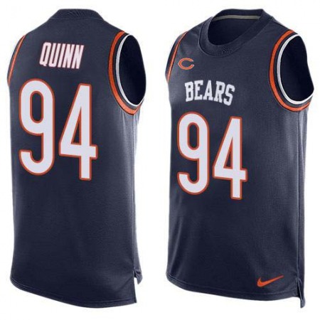 Nike Bears #94 Robert Quinn Navy Blue Team Color Men's Stitched NFL Limited Tank Top Jersey