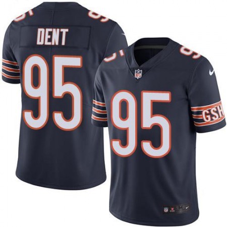 Nike Bears #95 Richard Dent Navy Blue Team Color Men's Stitched NFL Vapor Untouchable Limited Jersey