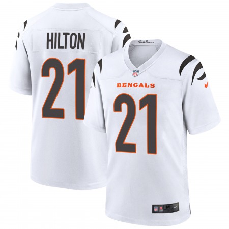 Cincinnati Bengals #21 Mike Hilton White Nike Alternate Game Jersey