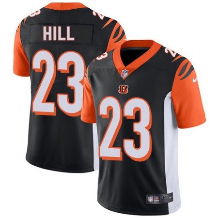 Nike Bengals #23 Daxton Hill Black Team Color Men's Stitched NFL Vapor Untouchable Limited Jersey