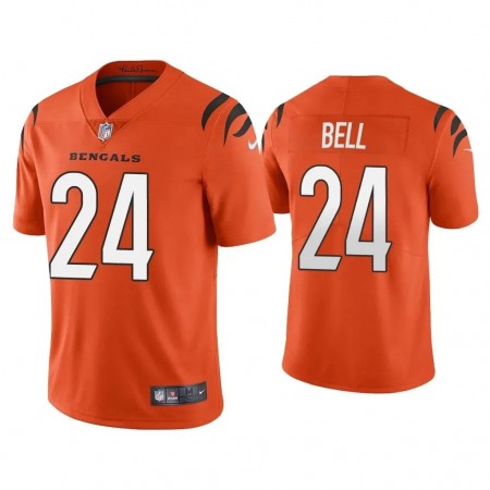 Nike Bengals #24 Vonn Bell Orange Men's Nike Alternate Vapor Limited Jersey