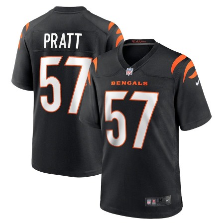 Cincinnati Bengals #57 Germaine Pratt Black Nike Alternate Game Jersey