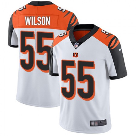 Nike Bengals #55 Logan Wilson White Men's Stitched NFL Vapor Untouchable Limited Jersey