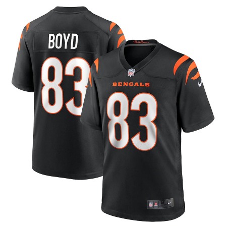 Cincinnati Bengals #83 Tyler Boyd Black Nike Game Jersey