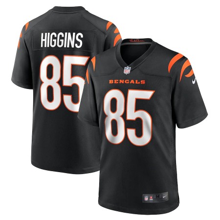 Cincinnati Bengals #85 Tee Higgins Black Nike Game Jersey