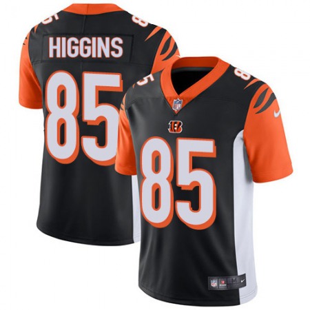 Nike Bengals #85 Tee Higgins Black Team Color Men's Stitched NFL Vapor Untouchable Limited Jersey